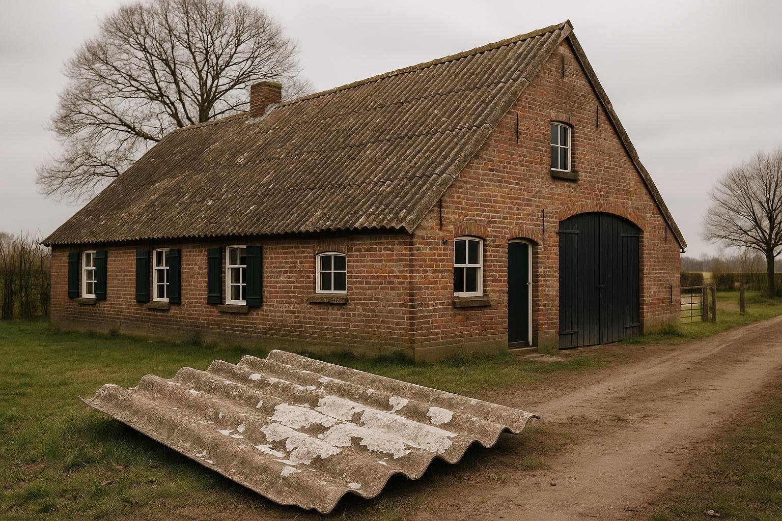 Asbest in boerderijen rond Oosterhout herkennen en saneren