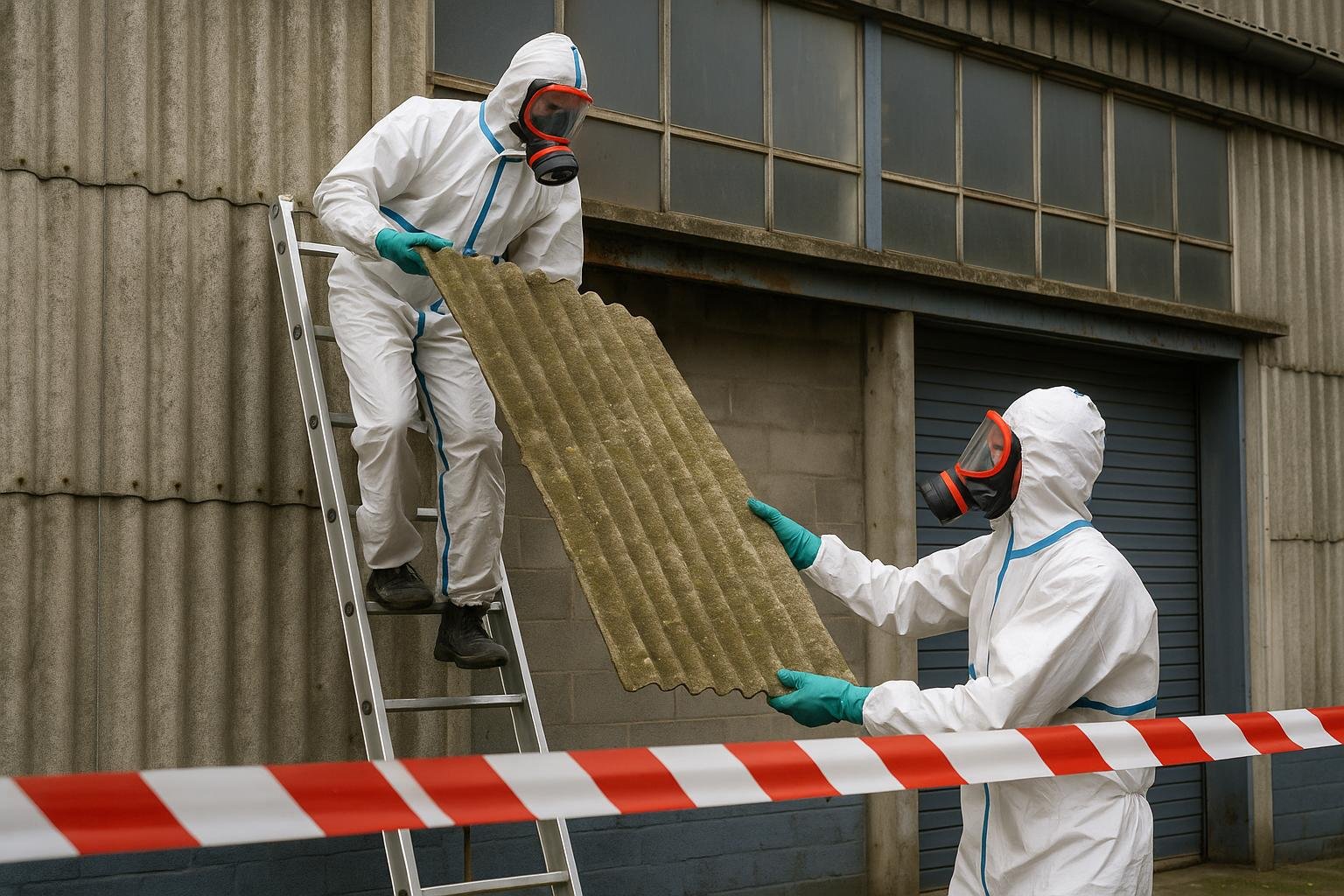 Asbest verwijderen bij bedrijfspand: regels, kosten en tips