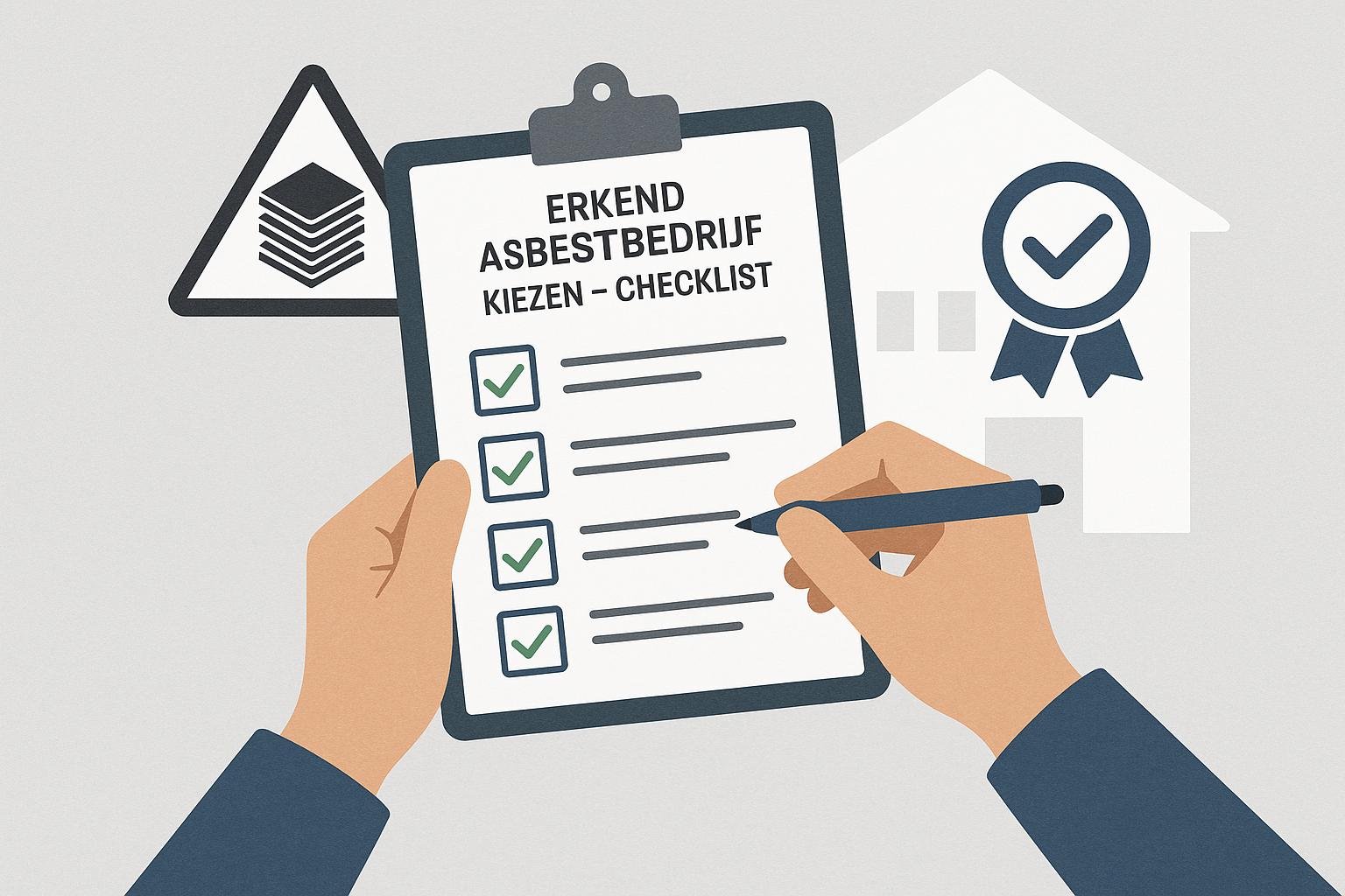 Erkend asbestbedrijf kiezen – checklist en stappenplan