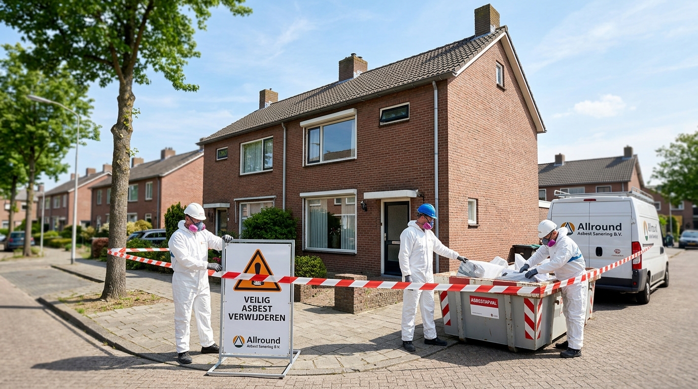 Asbest in woning Eindhoven: veilig verwijderen door gecertificeerd bedrijf.