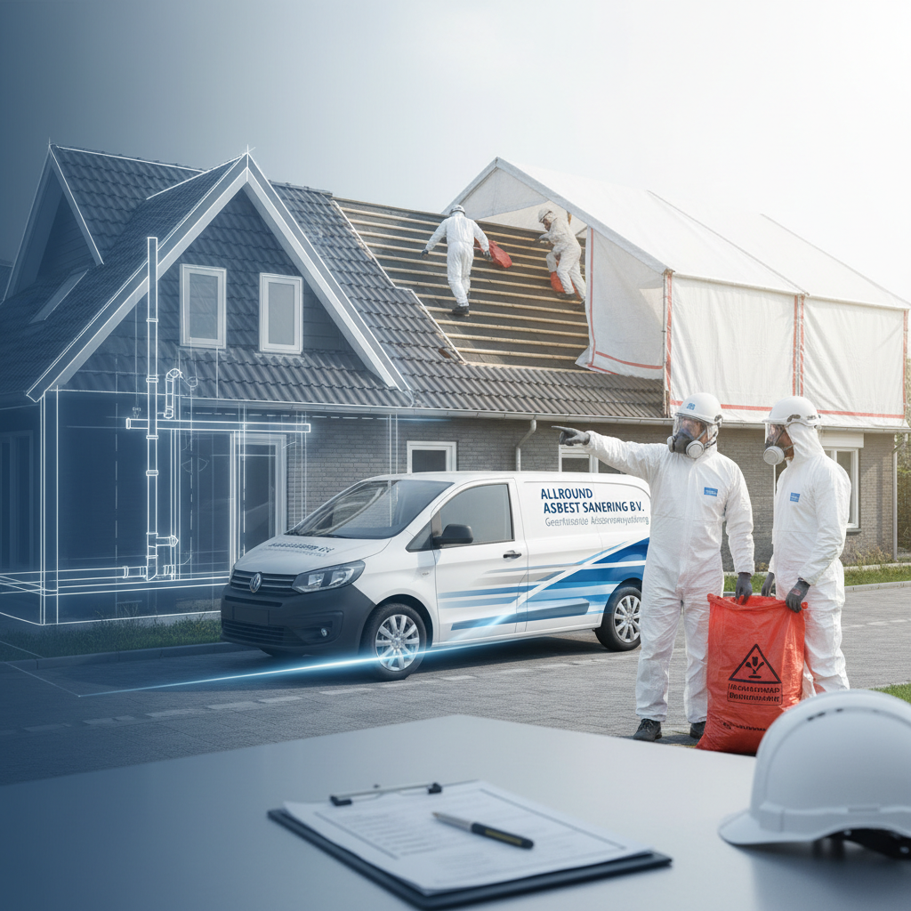 Voorbereiding van uw woning op asbestsanering door Allround Asbest Sanering B.V.