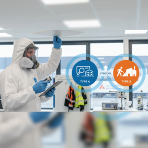 Verschil tussen asbestinventarisatie type A en B uitgelegd door Allround Asbest Sanering B.V.