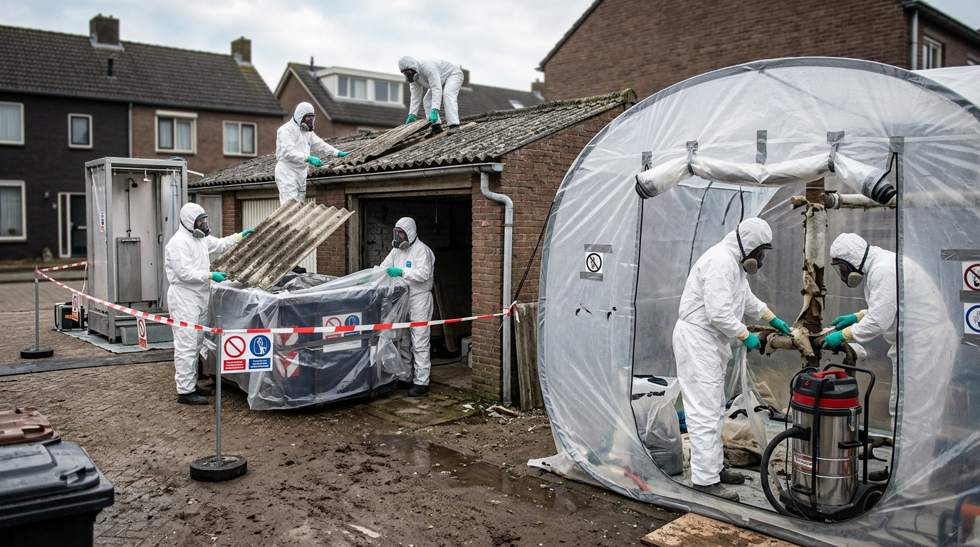 Verschil risicoklasse 1 en 2 asbest: uitleg over de risico's en sanering.