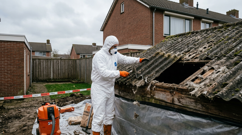 Wat te doen bij vermoeden asbest: gids voor veilige sanering door Allround Asbest Sanering B.V.