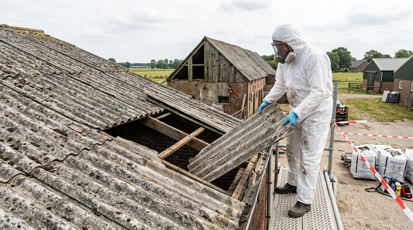 Wetgeving asbest verwijderen 2026: wat geldt nu, wat is verplicht en hoe regel je het veilig - illustratie