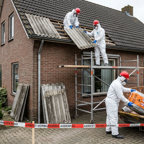 Professionele asbest afvoer Nederland door gecertificeerd bedrijf: inspectie, sanering en veilige verwijdering.