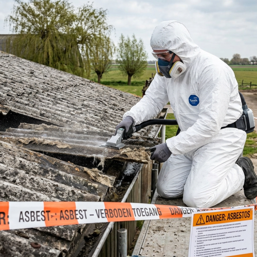 Prijs asbest in schuur verwijderen: veilige sanering door gecertificeerd bedrijf