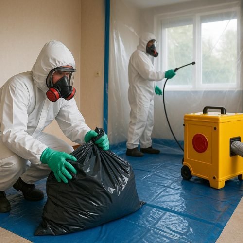 Project: succesvolle asbestsanering in een woning in Zoetermeer