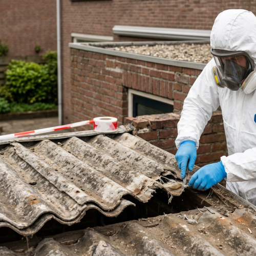 Wat te doen bij asbest vondst: een stappenplan voor veilige verwijdering door Allround Asbest Sanering.